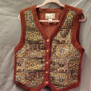 New Directions Brown Cotton Blend Garment